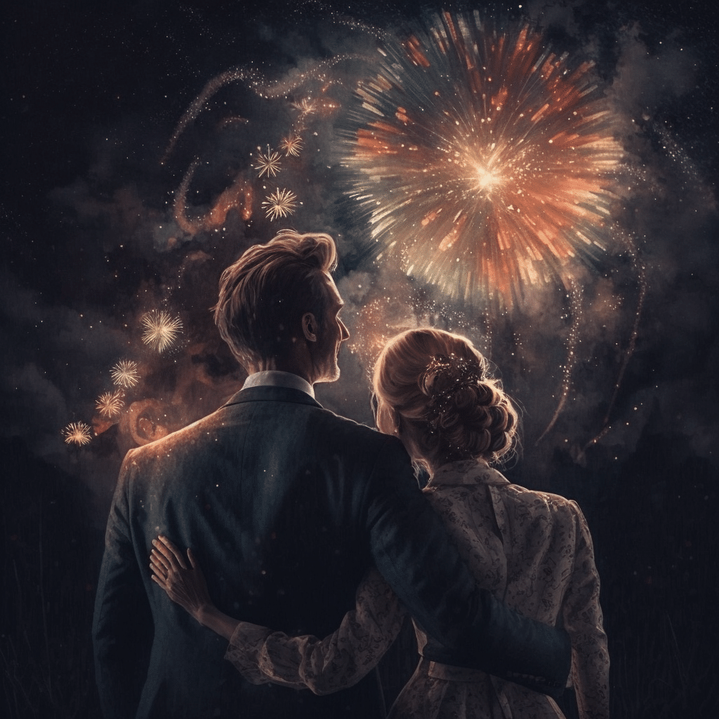 Fête privée avec feu d’artifice